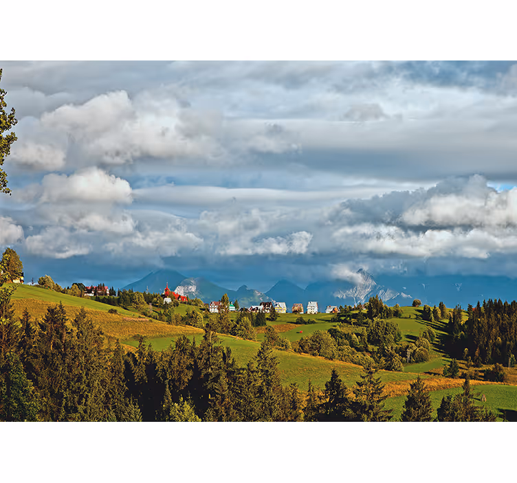 Tatry táj redőnyök nappali - TenStickers