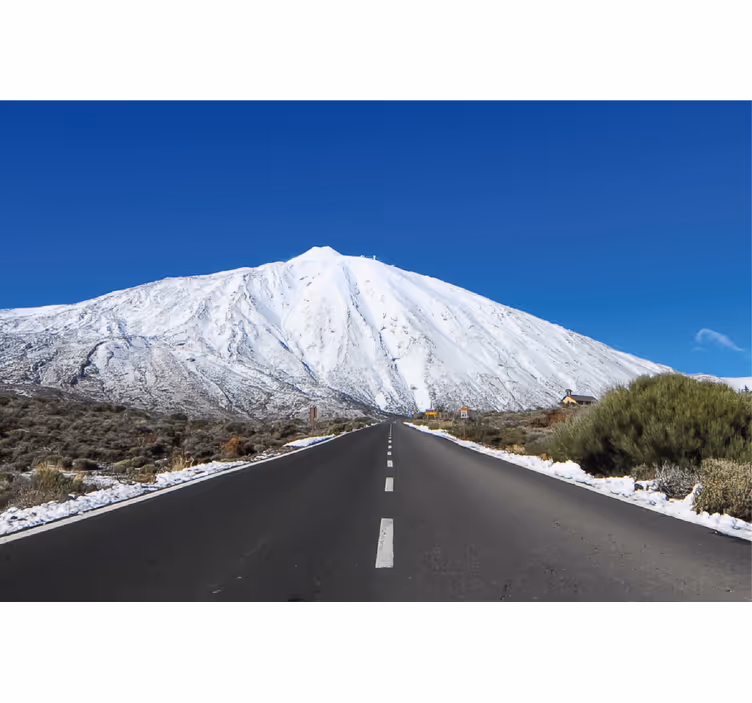Teide felé vezető út redőnyök nappali - TenStickers