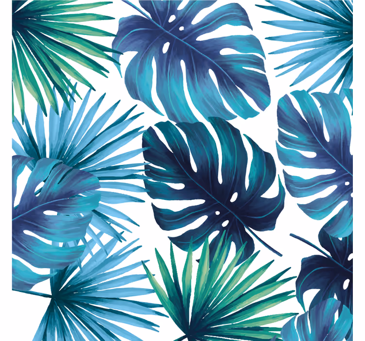 Tropical levelek nappali redőnyök - TenStickers