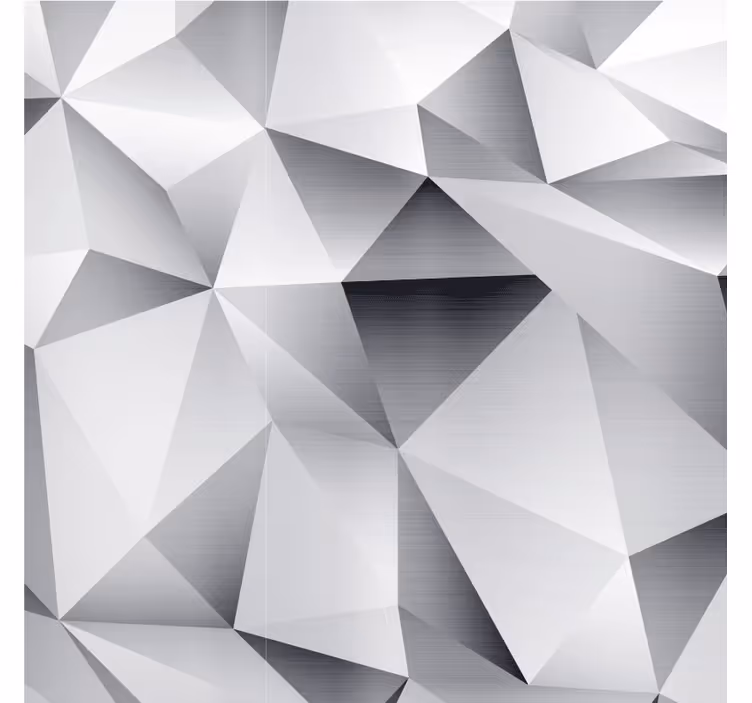 Ezüst kozmikus geometrikus minta redőnyök nappali - TenStickers
