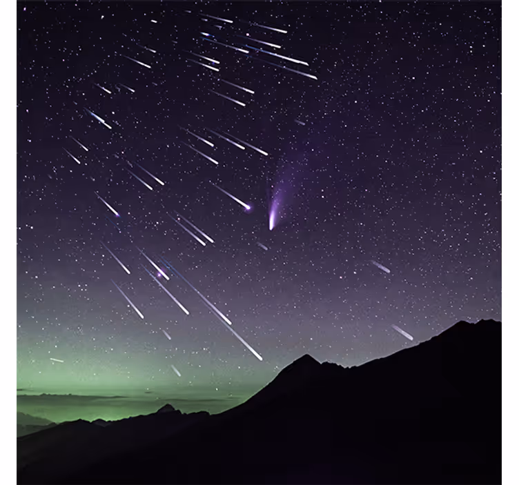 Meteorzápor redőnyök nappali - TenStickers