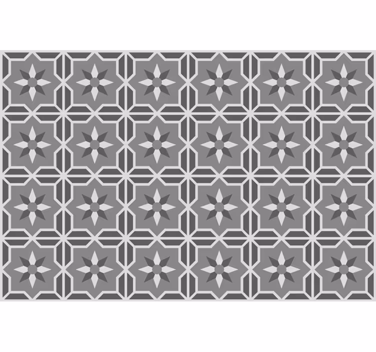 Geometrikus lágy szürke háttérrel redőnyök szürke - TenStickers
