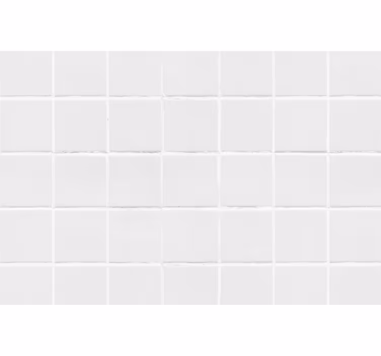 Egyszerű csempék redőnyök fehér - TenStickers