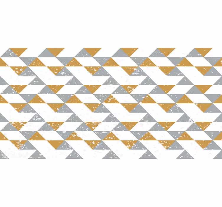 Konyhai geometrikus grunge redőnyök fehér - TenStickers