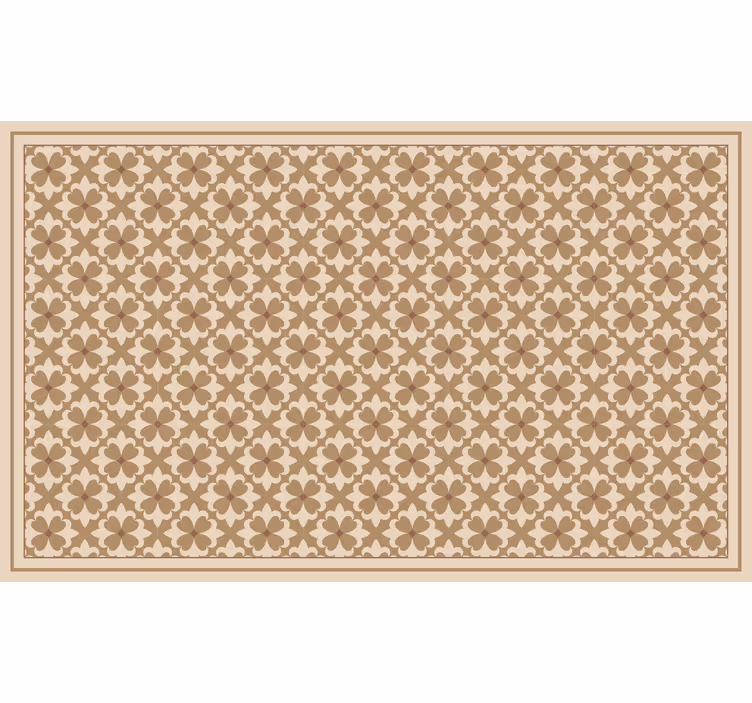Bézs redőnyök vintage bézs négyzetmintával - TenStickers