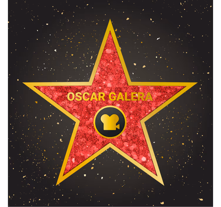 Redőnyök hálószoba testreszabható hollywoodi csillag - TenStickers