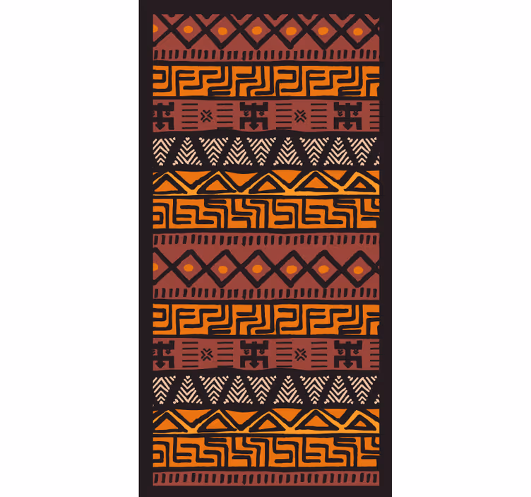 Afrikai stílusú redőnyök hálószoba - TenStickers