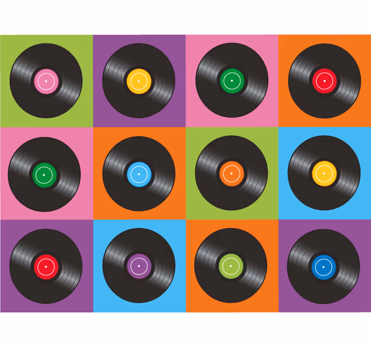 Konyhai vinyl tányérok - redőnyök hálószoba - TenStickers