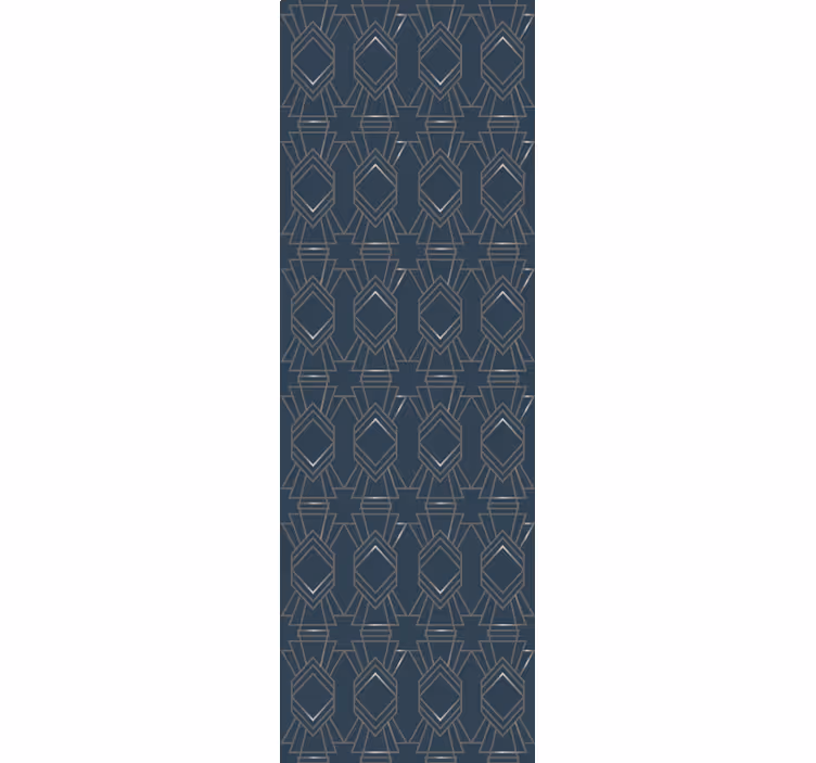 Art déco rombusz redőnyök szüret - TenStickers
