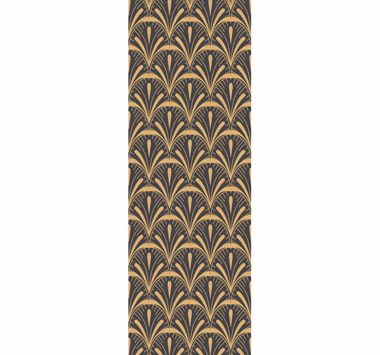 Redőnyök szüret art deco ventilátor - TenStickers