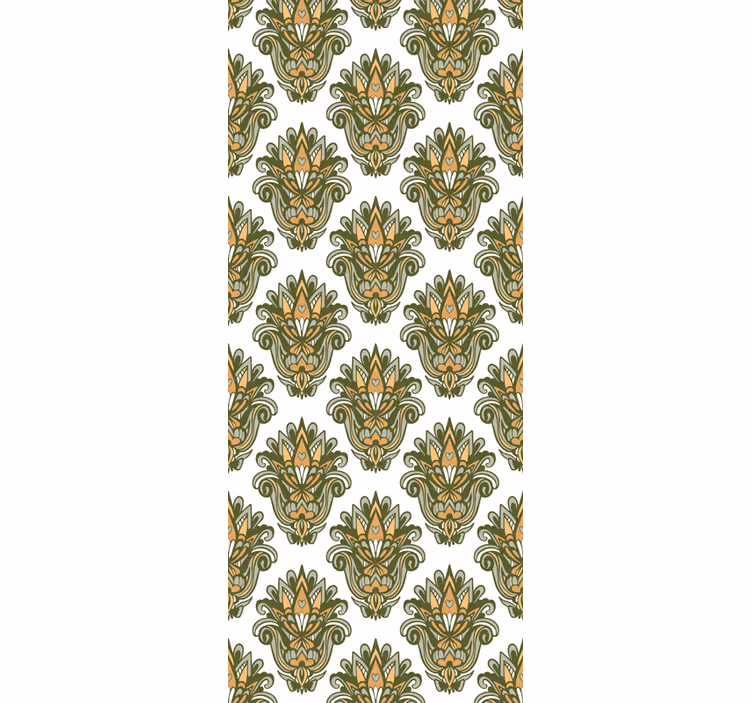 Alap damask stílus redőnyök szüret - TenStickers