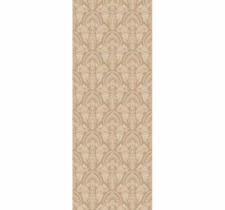 Beige damask stílusú redőnyök szüret - TenStickers