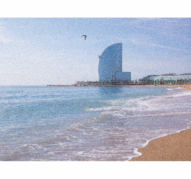 Redőnyök nappali vela hotel a barcelonetában - TenStickers