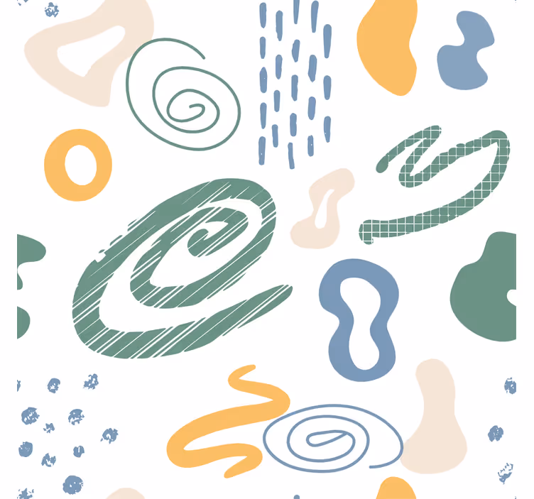 Minimalista festéktextúrák redőnyök nappali - TenStickers