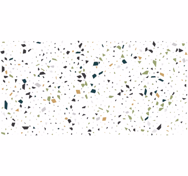 Geometrikus minta redőnyök fehér - TenStickers