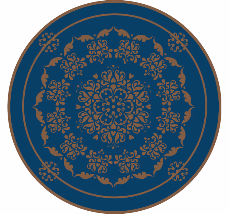Régi stílusú mandala redőnyök hálószoba - TenStickers