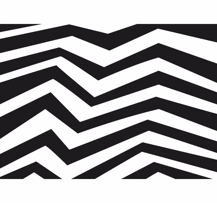Zigzag redőnyök hálószoba - TenStickers