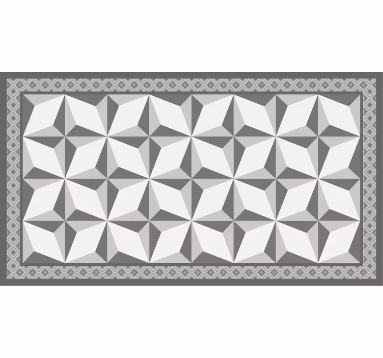 Szürke redőnyök margot geometrikus mintával - TenStickers