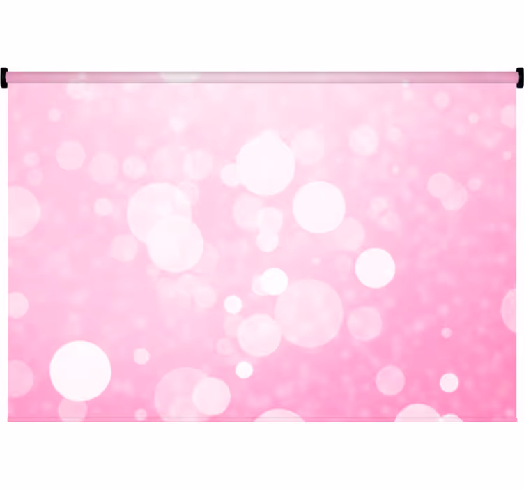 Rózsaszín bokeh fények redőnyök hálószoba - TenStickers