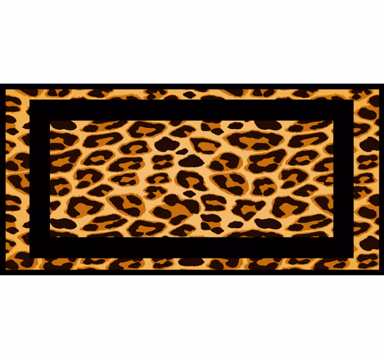 Hagyományos narancssárga tigris redőnyök hálószoba - TenStickers
