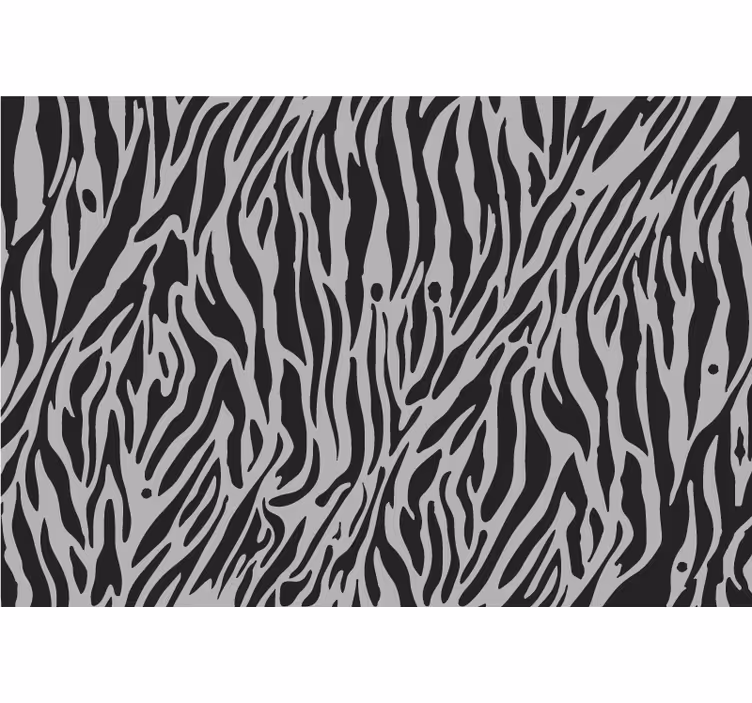 Szürke zebra redőnyök hálószoba - TenStickers