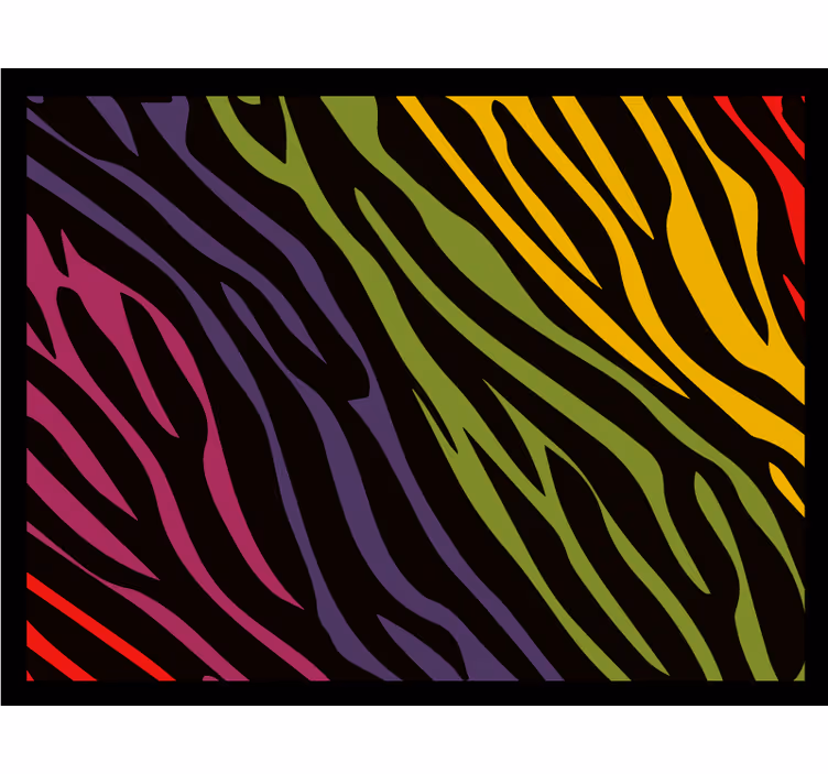 Zebra mintás redőnyök hálószoba - TenStickers
