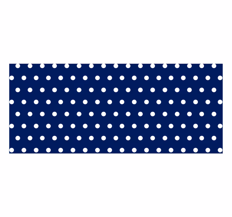 Fehér pöttyök redőnyök hálószoba - TenStickers
