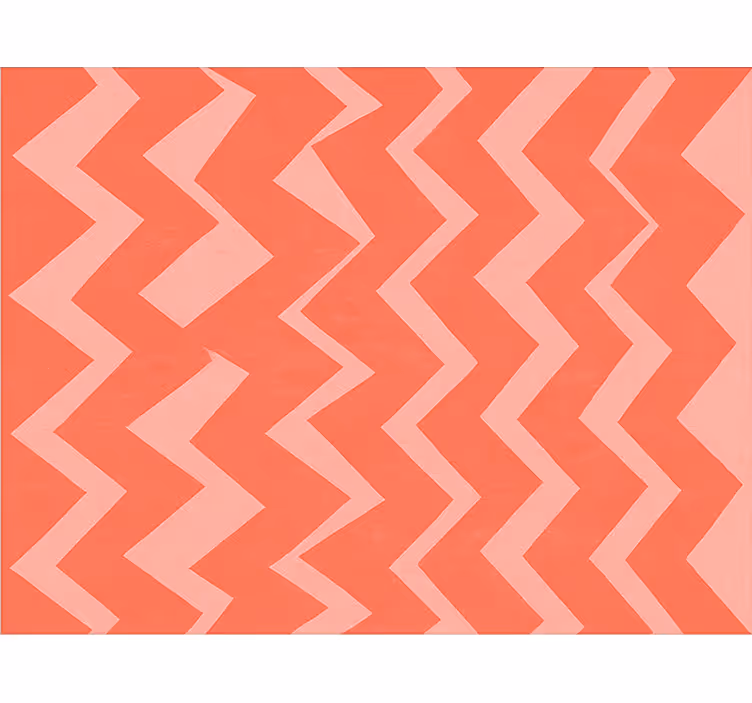 Zig zag rózsaszín mintás redőnyök nappali - TenStickers