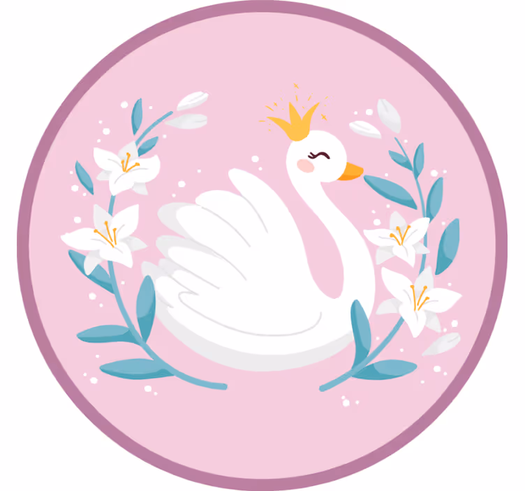 Hattyú királynő redőnyök gyerekeknek - TenStickers