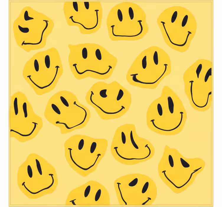 Torz mosolygós arcok redőnyök gyerekeknek - TenStickers