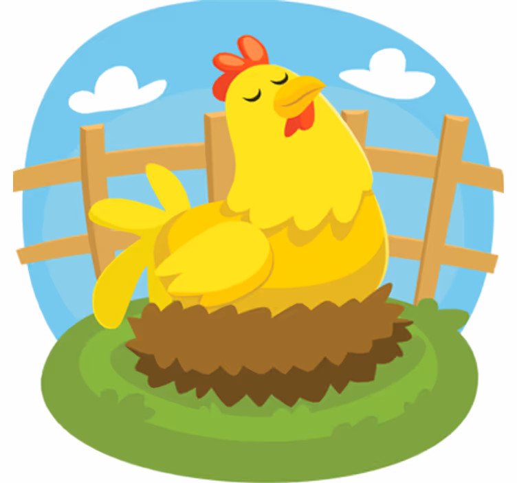 Gyerekredőnyök tojótyúkoknak - TenStickers