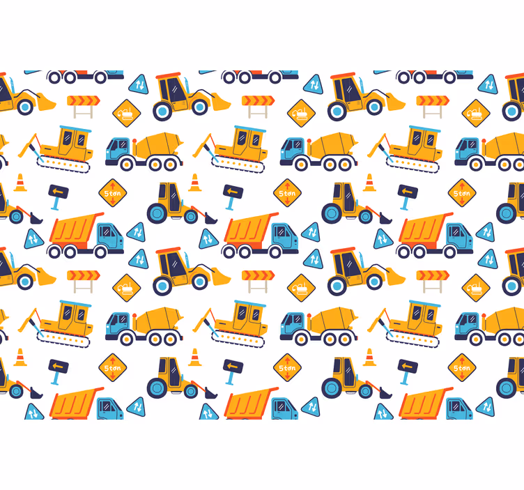 Mesés építkezés redőnyök gyerekeknek - TenStickers
