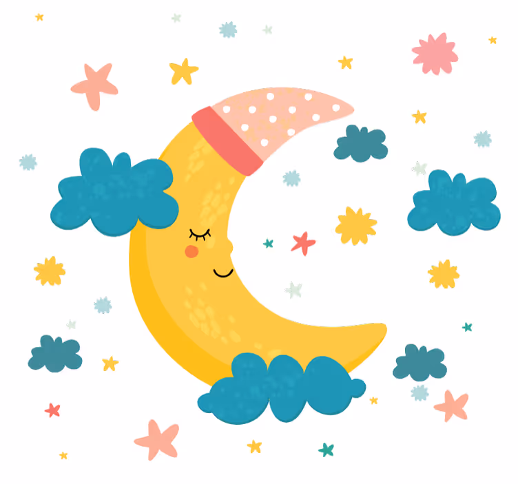 Coozy hold és csillag alvás redőnyök gyerekeknek - TenStickers