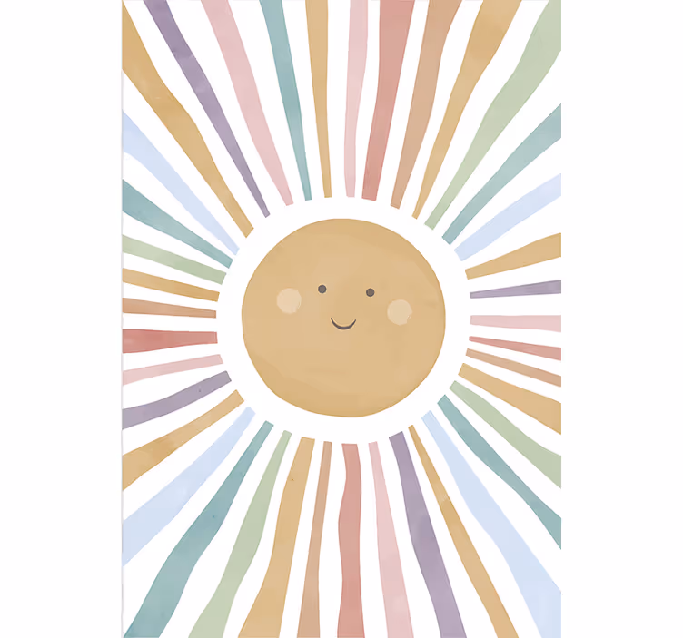 Boldog napfény redőnyök gyerekeknek - TenStickers