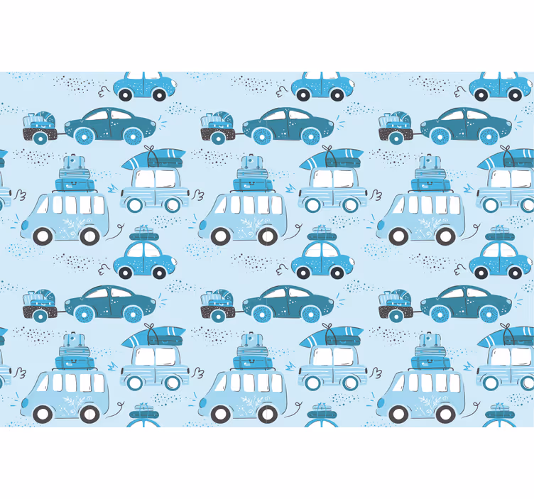 Nordikus stílusú városi járművek redőnyök gyerekeknek - TenStickers