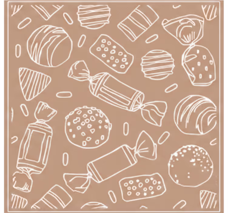 Azulejo karamell redőnyök konyha - TenStickers