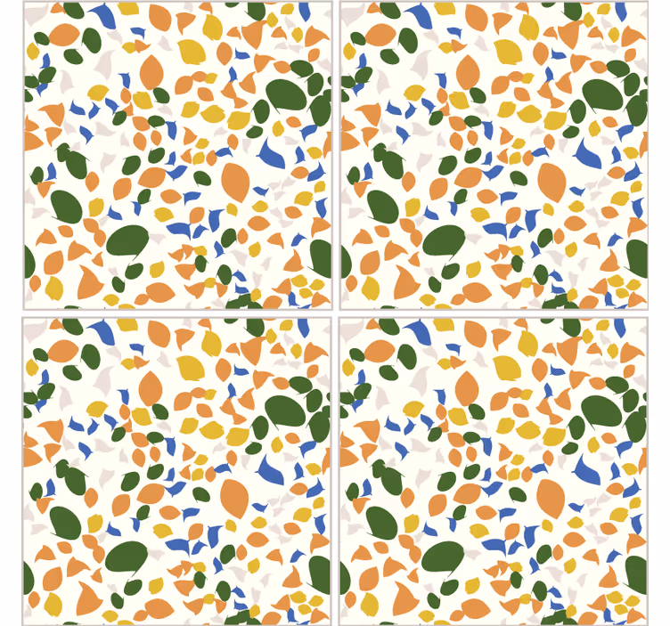 Terrazzo csempe redőnyök konyha - TenStickers