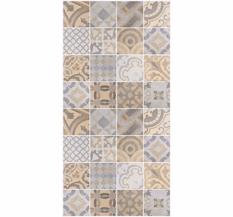 Cement arancioni redőnyök konyha - TenStickers