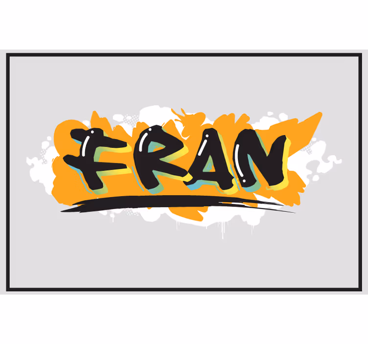 Szürke redőnyök városi stílusú színes graffitival - TenStickers