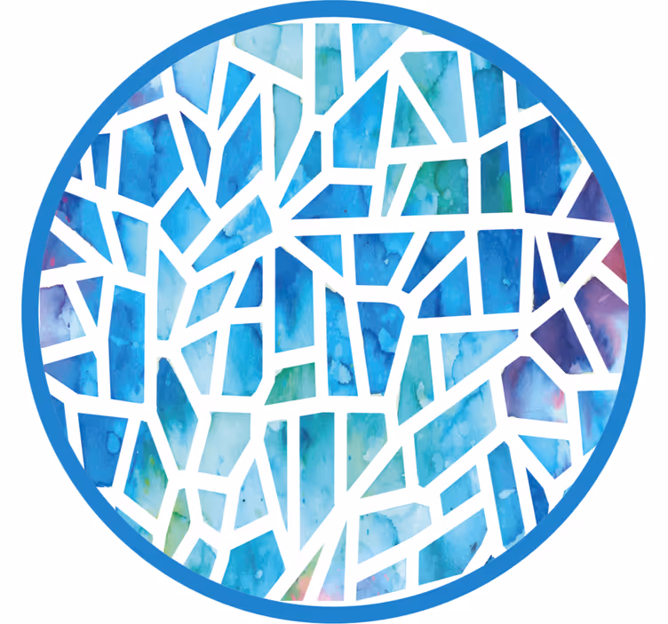 Mózaik design redőnyök hálószoba - TenStickers