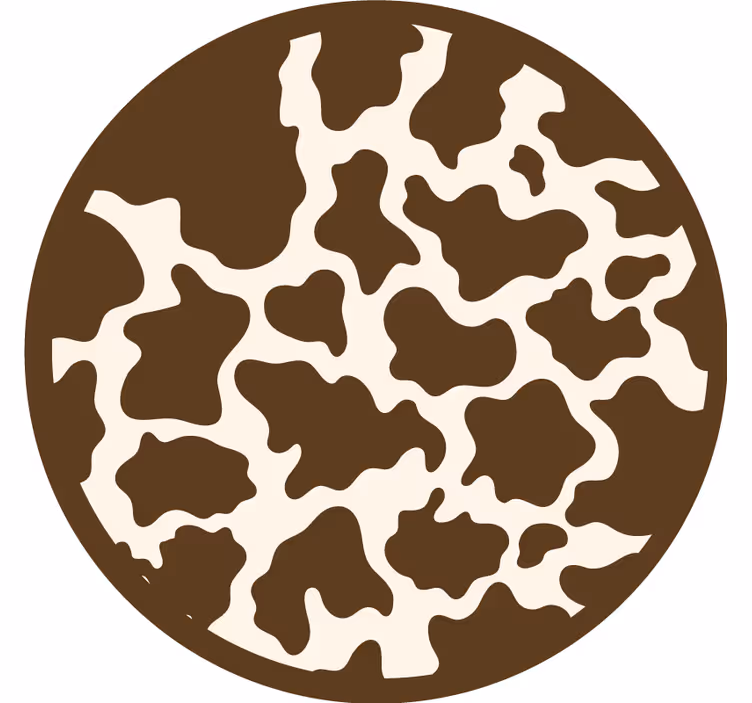Barna tehén redőnyök hálószoba - TenStickers