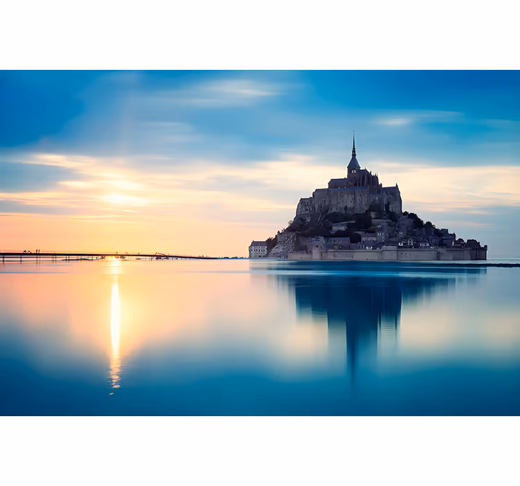 Mont saint-michel redőnyök nappali - TenStickers