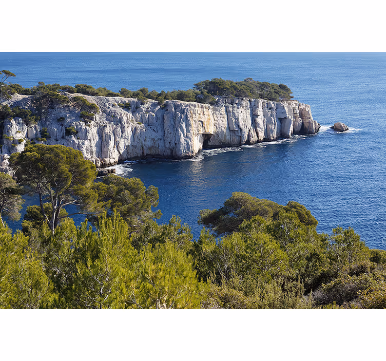 Calanques de marseille redőnyök nappali - TenStickers