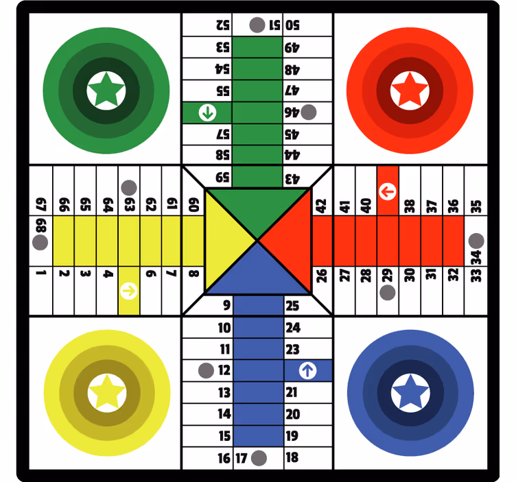 Parchis hame redőnyök gyerekeknek - TenStickers