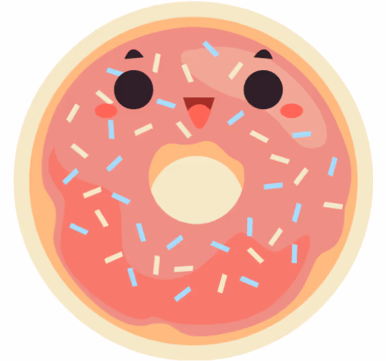 Anime fánkok redőnyök gyerekeknek - TenStickers