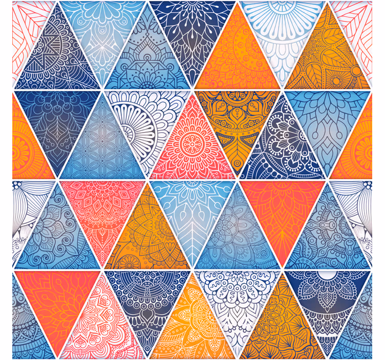 Geometrikus mandala redőnyök tizenéveseknek - TenStickers