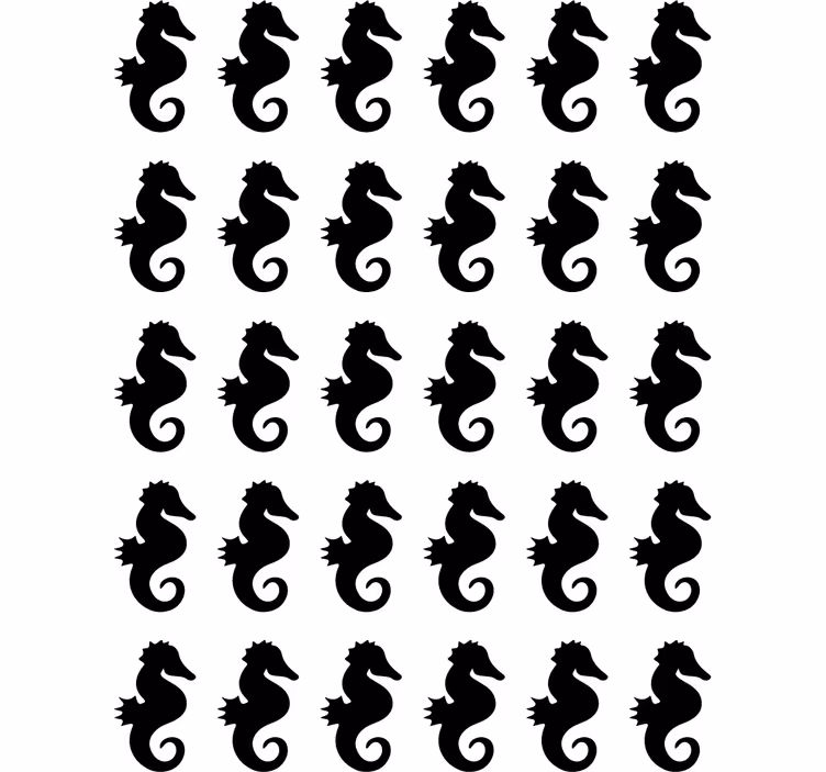 Tizenéves redőnyök tengeri csikó - TenStickers