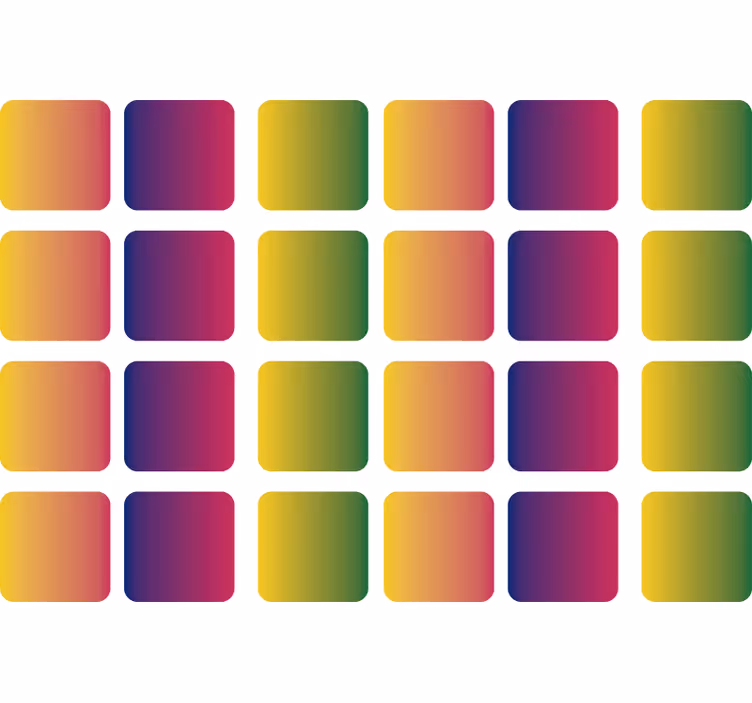 Cpprivalia_színes négyzetes redőnyök tizenéveseknek - TenStickers