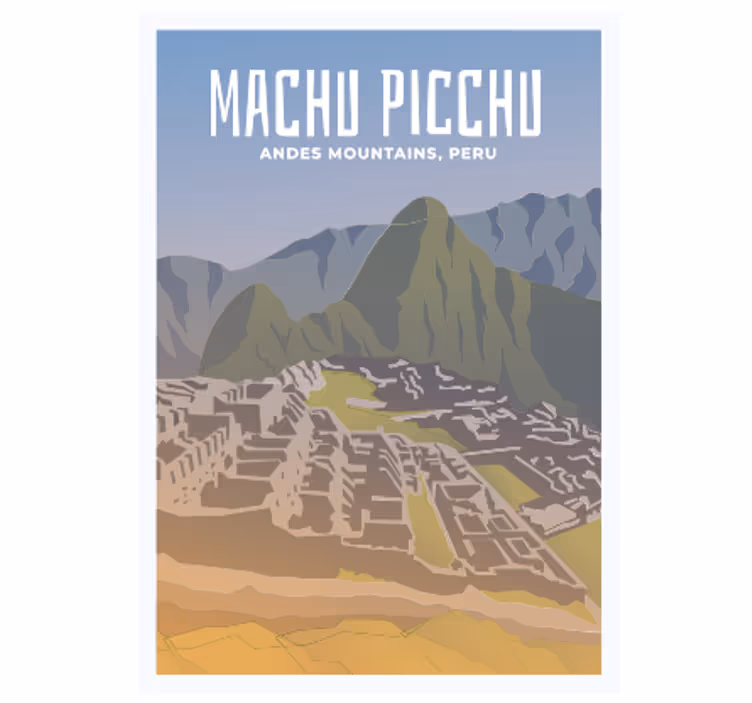 Machupichu redőnyök tizenéveseknek - TenStickers
