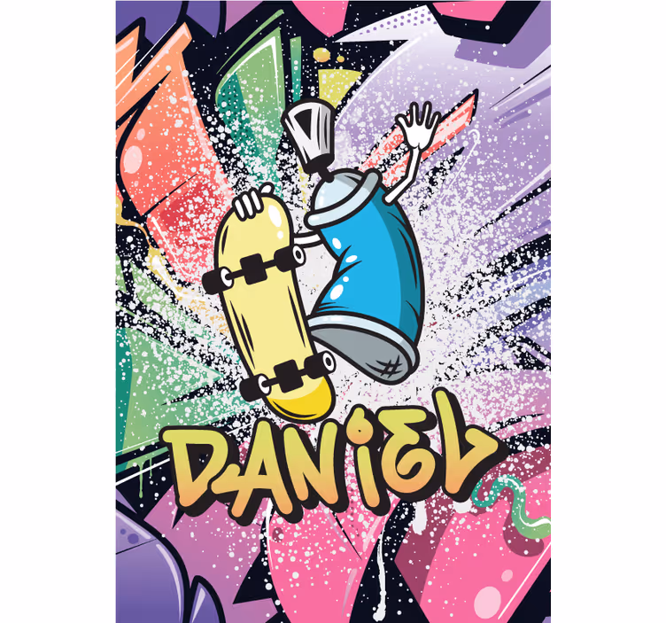 Tini redőnyök - egyedi graffiti poszter - TenStickers